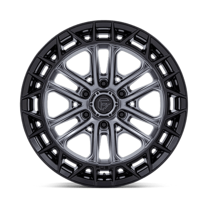 20x9 Fuel Off-Road FC874 Celsius Matte Gunmetal W/ Matte Black Wheel 6x135 (1mm)