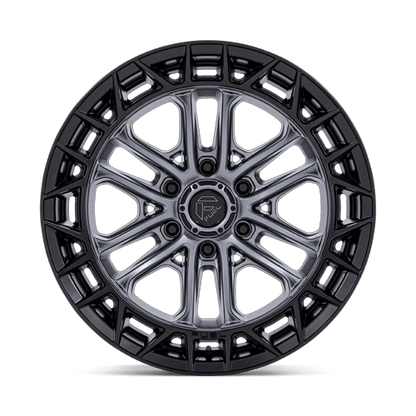 20x9 Fuel Off-Road FC874 Celsius Matte Gunmetal W/ Matte Black Wheel 6x135 (1mm)