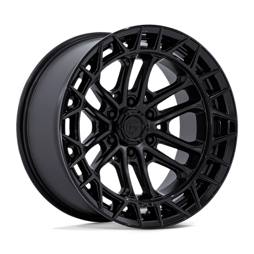 17x9 Fuel Off-Road FC874 Celsius Matte Black Gloss Black Lip Wheel 6x5.5 (1mm)