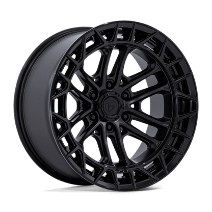 17x9 Fuel Off-Road FC874 Celsius Matte Black Gloss Black Lip Wheel 6x5.5 (1mm)