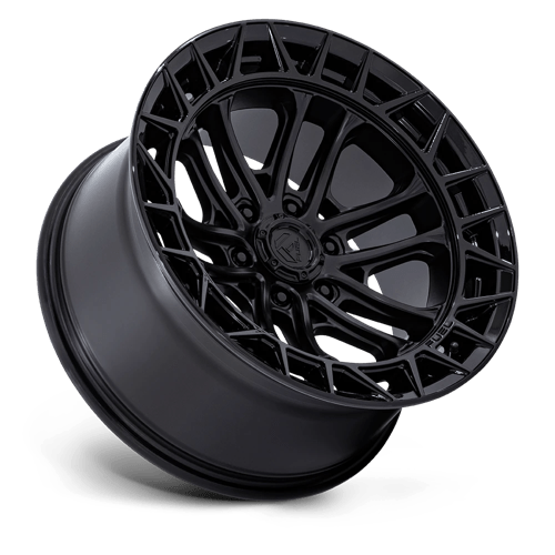 17x9 Fuel Off-Road FC874 Celsius Matte Black Gloss Black Lip Wheel 6x5.5 (1mm)