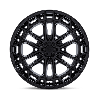 17x9 Fuel Off-Road FC874 Celsius Matte Black W/ Gloss Black Wheel 6x135 (-12mm)