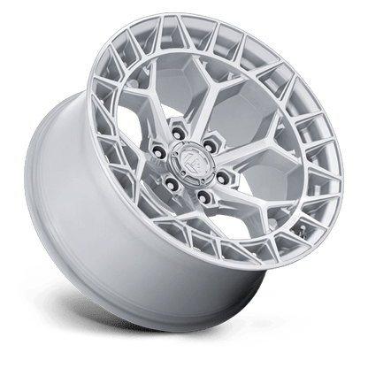 17x9 Fuel Off-Road FC873 Charger Gloss Silver W/ Machined Face Wheel 5x5 (1mm)