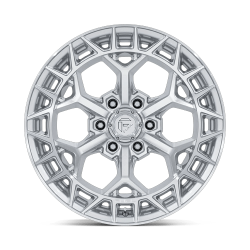 17x9 Fuel Off-Road FC873 Charger Gloss Silver W/ Machined Face Wheel 5x5 (1mm)