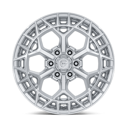17x9 Fuel Off-Road FC873 Charger Gloss Silver W/ Machined Face Wheel 5x5 (1mm)