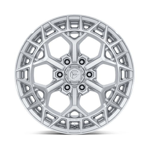 17x9 Fuel Off-Road FC873 Charger Gloss Silver Machined Face Wheel 6x135 (-12mm)