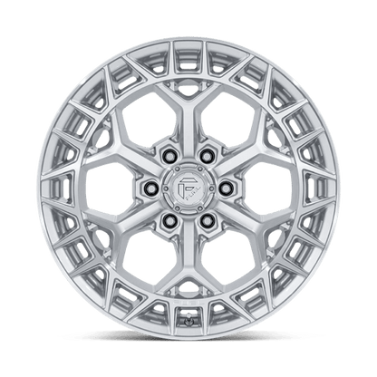 17x9 Fuel Off-Road FC873 Charger Gloss Silver Machined Face Wheel 6x135 (-12mm)