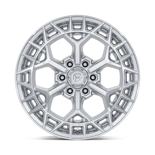 17x9 Fuel Off-Road FC873 Charger Gloss Silver Machined Face Wheel 6x5.5 (-12mm)