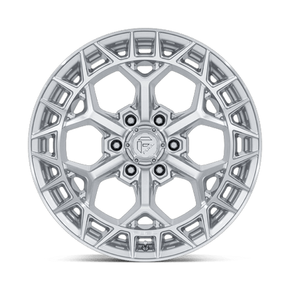 17x9 Fuel Off-Road FC873 Charger Gloss Silver Machined Face Wheel 6x5.5 (-12mm)