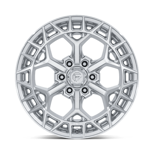 17x9 Fuel Off-Road FC873 Charger Gloss Silver Machined Face Wheel 6x5.5 (-12mm)