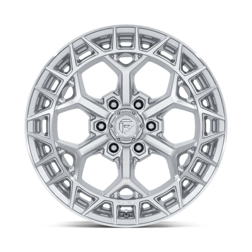 17x9 Fuel Off-Road FC873 Charger Gloss Silver W/ Machined Face Wheel 6x135 (1mm)