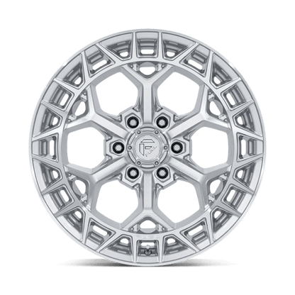 17x9 Fuel Off-Road FC873 Charger Gloss Silver W/ Machined Face Wheel 6x135 (1mm)