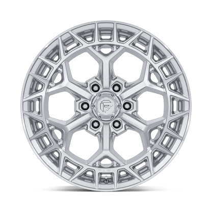 20x10 Fuel Off-Road FC873 Charger Gloss Silver Machined Face Wheel 6x5.5 (-18mm)