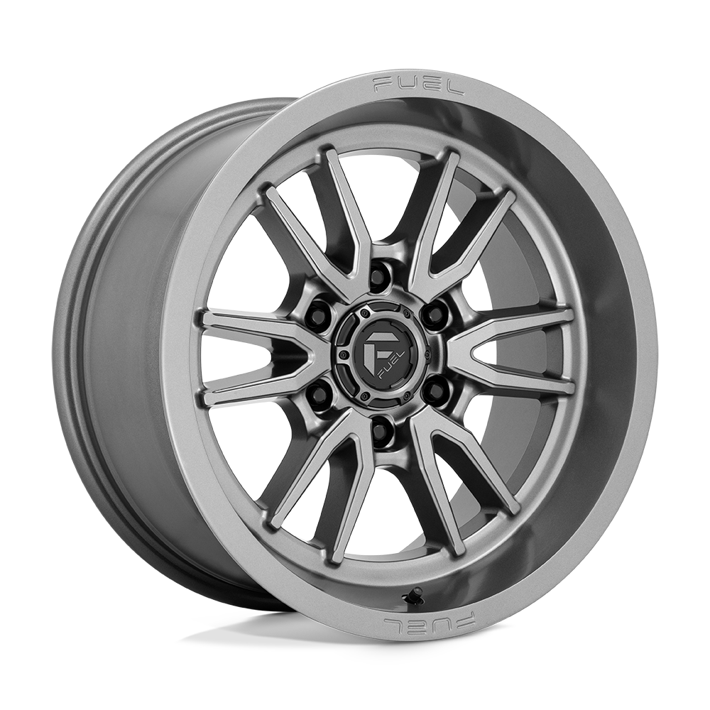 17x9 Fuel D789 Clash Gun Metal Wheel 6x5.5 (1mm)