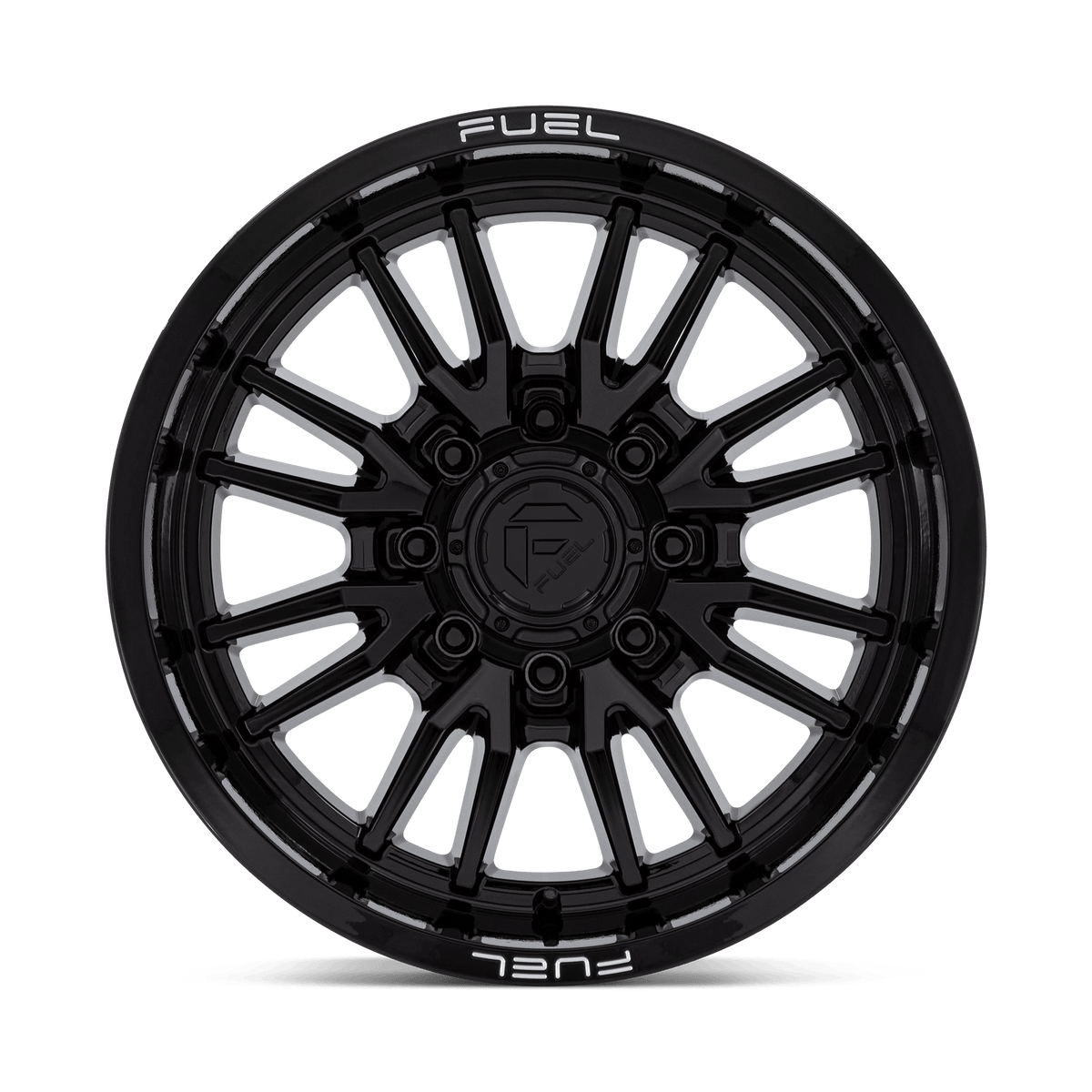 20x10 Fuel D760 Clash Gloss Black Wheel 8x6.5 (-18mm)