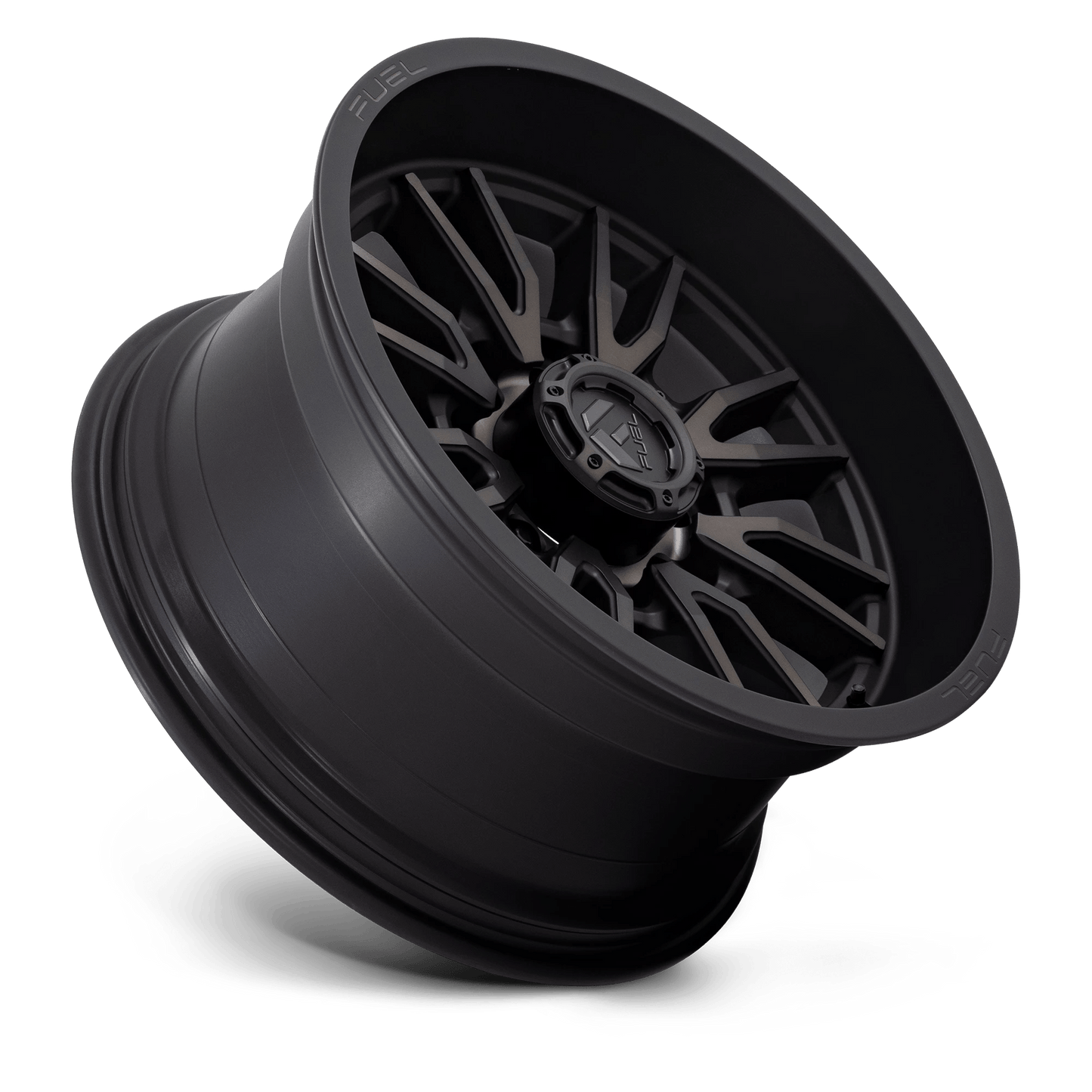 20x10 Fuel D762 Clash Matte Black Double Dark Tint Wheel 8x6.5 (-18mm)