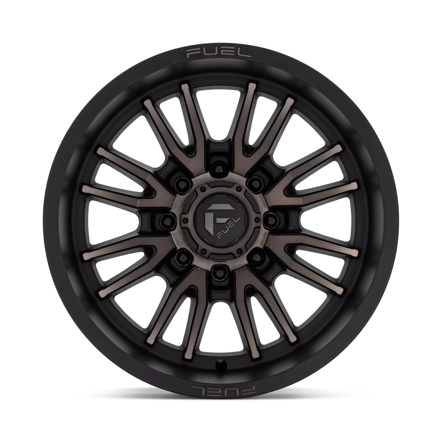 20x10 Fuel D762 Clash Matte Black Double Dark Tint Wheel 8x6.5 (-18mm)