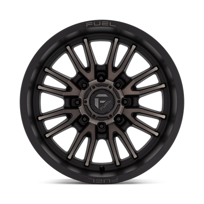 20x10 Fuel D762 Clash Matte Black Double Dark Tint Wheel 8x6.5 (-18mm)