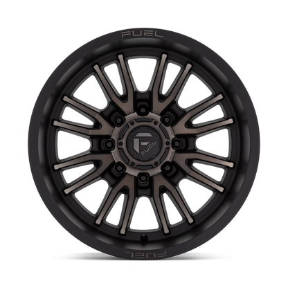 20x10 Fuel D762 Clash Matte Black Double Dark Tint Wheel 8x170 (-18mm)