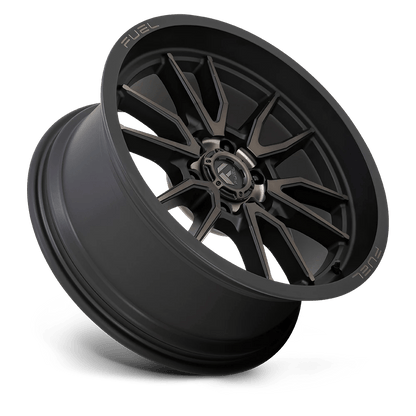 20x9 Fuel D762 Clash Matte Black Double Dark Tint Wheel 6x4.5 (1mm)