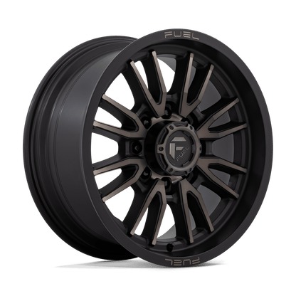 20x9 Fuel D762 Clash Matte Black Double Dark Tint Wheel 8x6.5 (20mm)