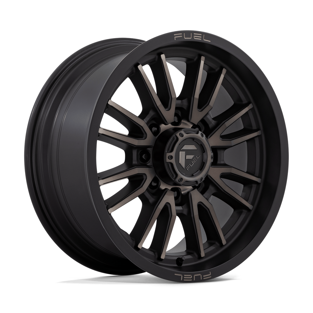 20x9 Fuel D762 Clash Matte Black Double Dark Tint Wheel 8x6.5 (20mm)