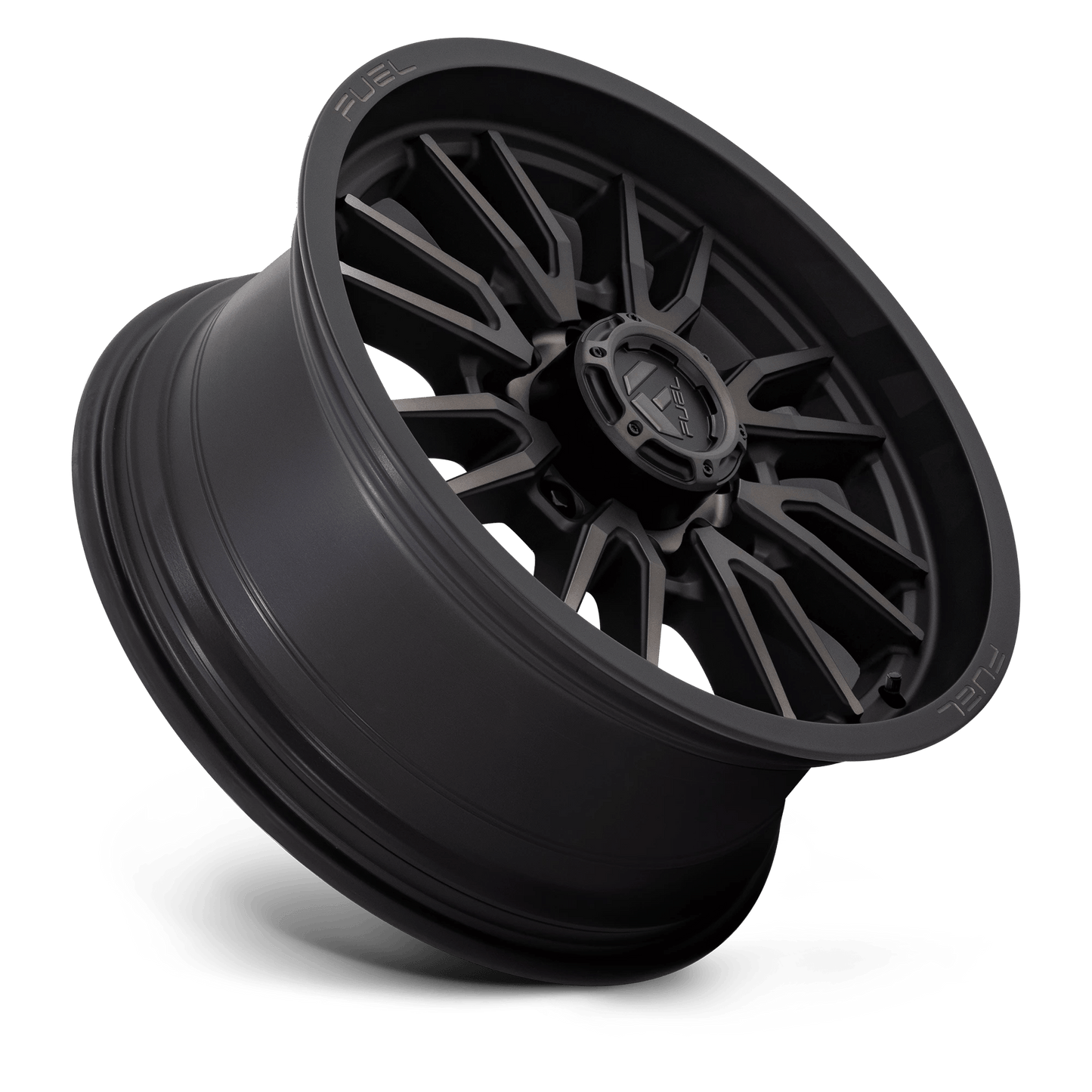20x9 Fuel D762 Clash Matte Black Double Dark Tint Wheel 8x6.5 (20mm)