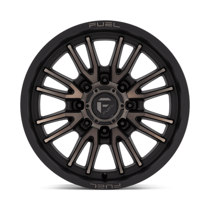 20x9 Fuel D762 Clash Matte Black Double Dark Tint Wheel 8x180 (20mm)
