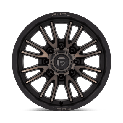 20x9 Fuel D762 Clash Matte Black Double Dark Tint Wheel 8x6.5 (20mm)
