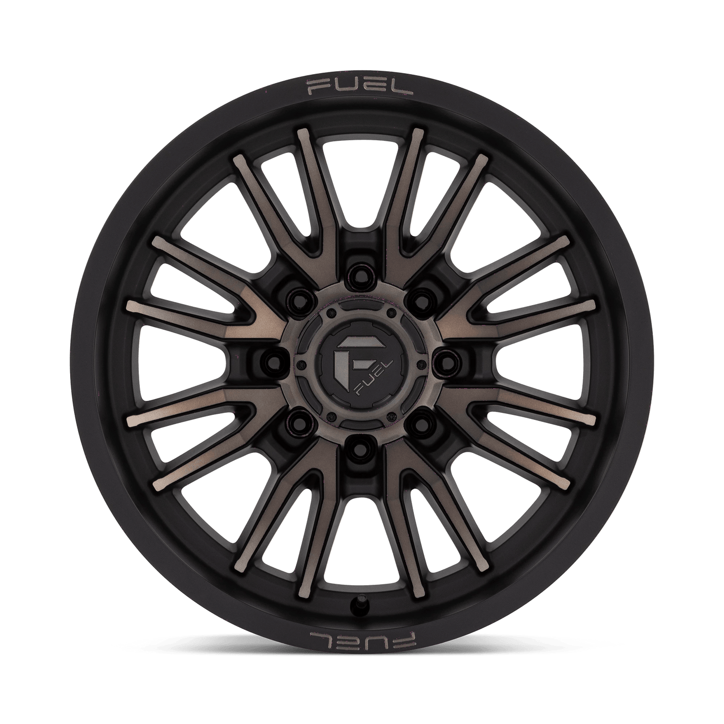 20x9 Fuel D762 Clash Matte Black Double Dark Tint Wheel 8x6.5 (20mm)