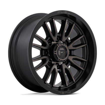 20x9 Fuel D762 Clash Matte Black Double Dark Tint Wheel 8x170 (1mm)