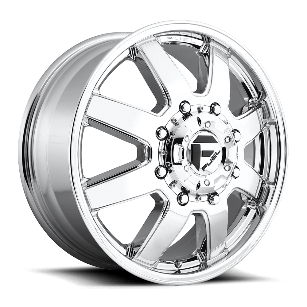 20x8.25 Fuel D536 Maverick DUALLY Front Chrome Wheel 8x6.5 (122mm)