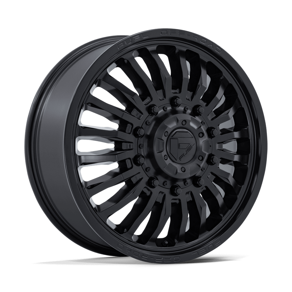 22x8.25 Fuel Off-Road D867 Arc Blackout DUALLY FRONT Wheel 10x225 (104mm)