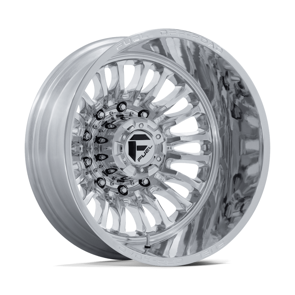 20x8.25 Fuel Off-Road D891 Arc Polished DUALLY REAR Wheel 8x210 (-227mm)