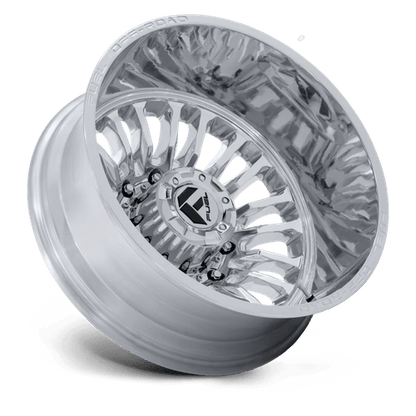 22x8.25 Fuel Off-Road D891 Arc Polished DUALLY REAR Wheel 8x200 (-201mm)