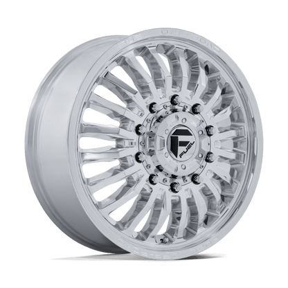 22x8.25 Fuel Off-Road D891 Arc Polished DUALLY FRONT Wheel 8x6.5 (104mm)