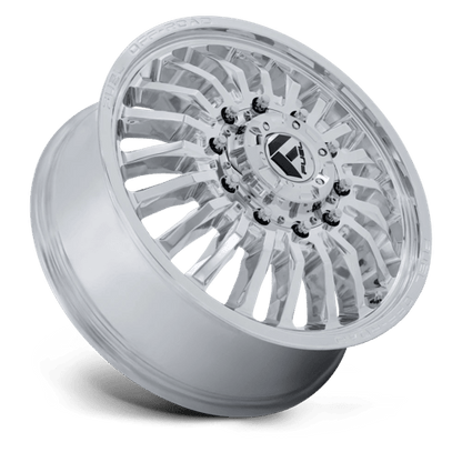 22x8.25 Fuel Off-Road D891 Arc Polished DUALLY FRONT Wheel 8x210 (104mm)