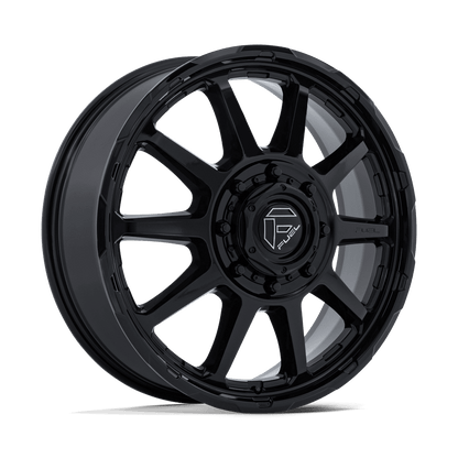 20x8.25 Fuel Off-Road D911 Circuit Gloss Black DUALLY FRONT Wheel 8x210 (105mm)