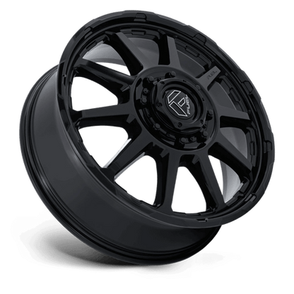 20x8.25 Fuel Off-Road D911 Circuit Gloss Black DUALLY FRONT Wheel 8x200 (105mm)
