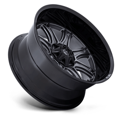 22x10 Fuel Off-Road Darkstar Matte Gunmetal Black Lip Wheel 5x5.5/5x150 (-18mm)