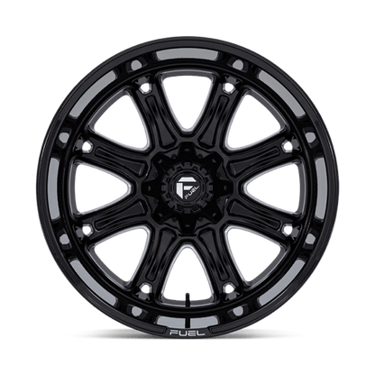 22x10 Fuel Off-Road Darkstar Gloss Black Milled Wheel Blank (10mm)