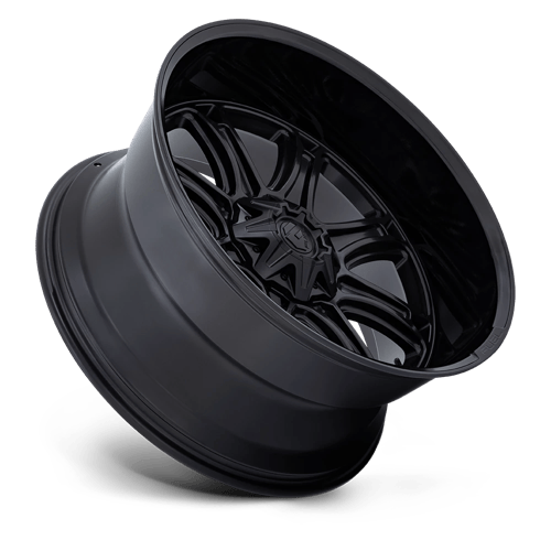 20x9 Fuel Off-Road Darkstar Matte Black W/ Gloss Black Lip Wheel 5x5/5x135 (1mm)