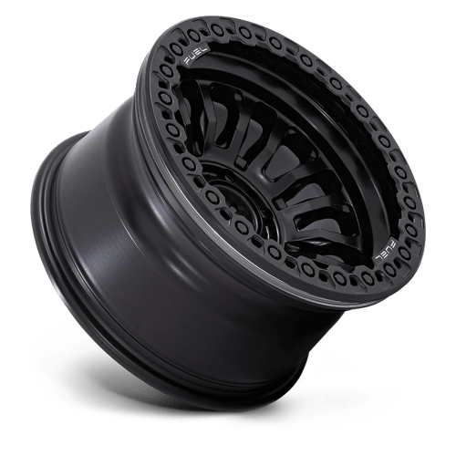 20x10 Fuel Off-Road FC125 Rincon Blackout BEADLOCK Wheel 5x5 (-48mm)