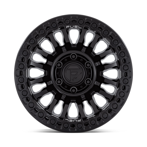 20x10 Fuel Off-Road FC125 Rincon BEADLOCK Blackout Wheel 6x5.5 (-48mm)