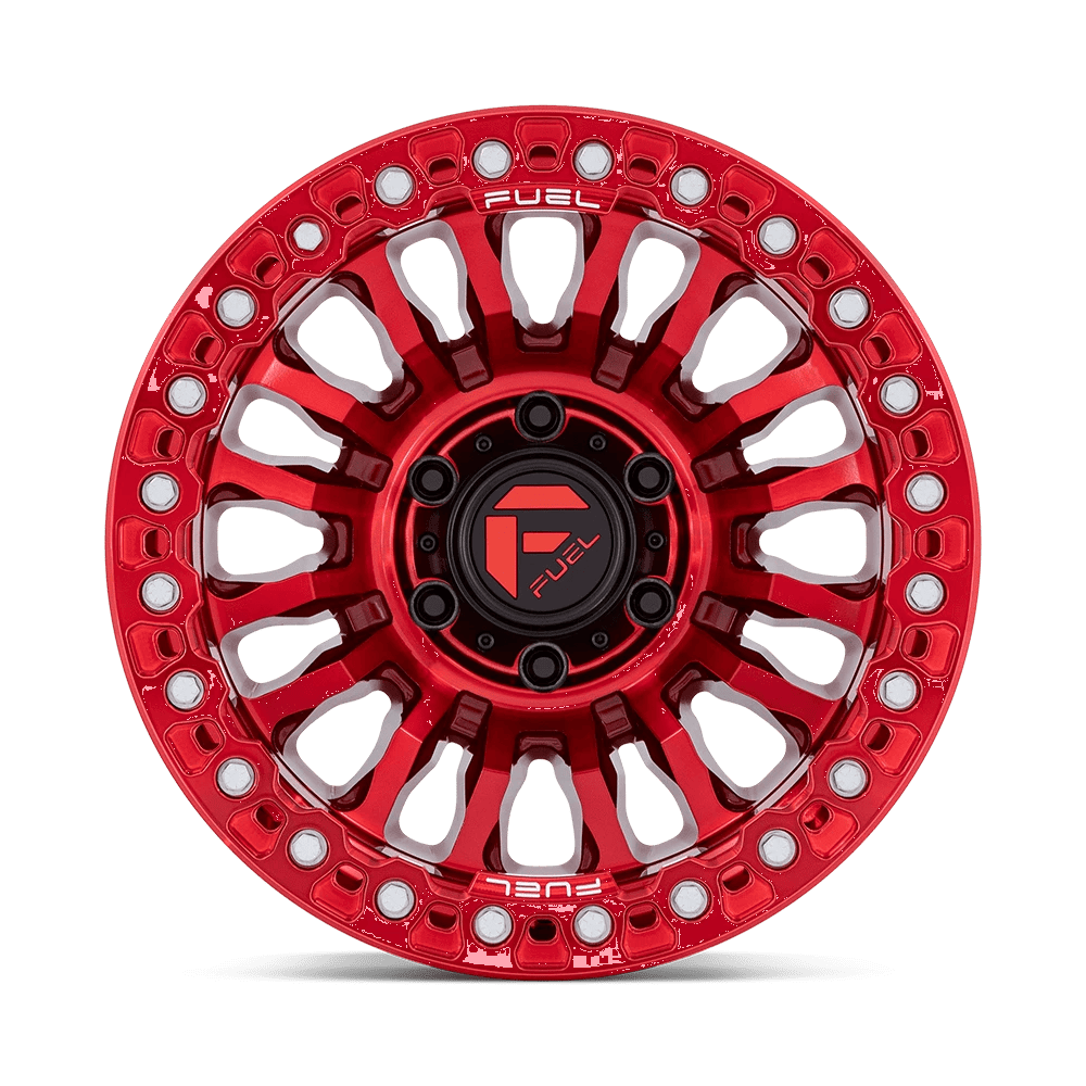 17x9 Fuel Off-Road FC125 Rincon BEADLOCK Candy Red Wheel 8x6.5 (-38mm)