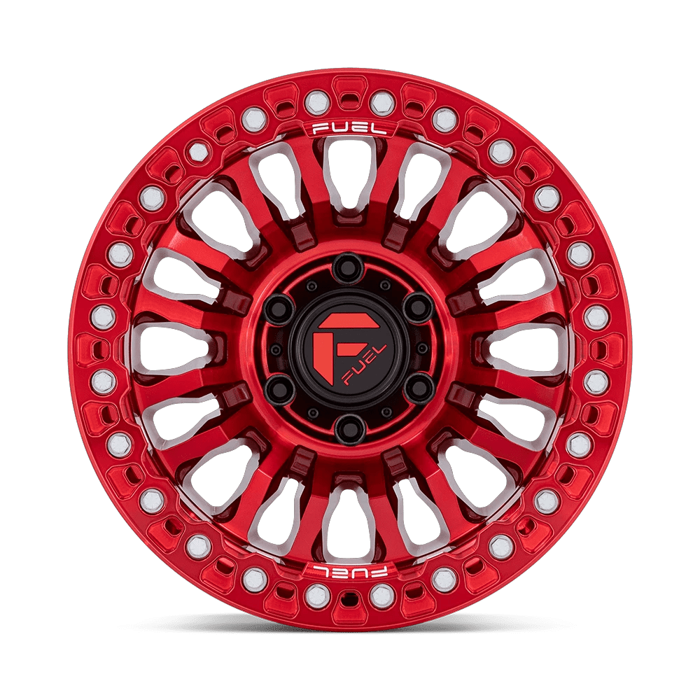17x9 Fuel Off-Road FC125 Rincon BEADLOCK Candy Red Wheel 8x6.5 (-38mm)