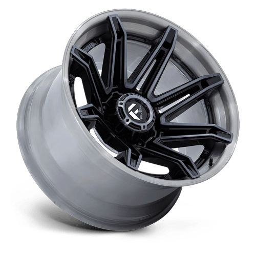 20x10 Fuel FC401 Brawl Gloss Black W/ Brushed Gray FORGED Wheel 6x5.5 (-18mm)