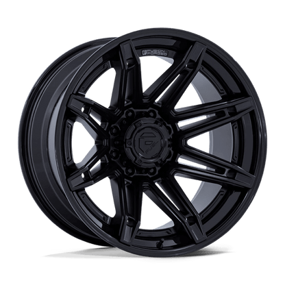 20x10 Fuel FC401 Brawl Matte Black W/ Gloss Black Lip FORGED Wheel 6x135 (-18mm)