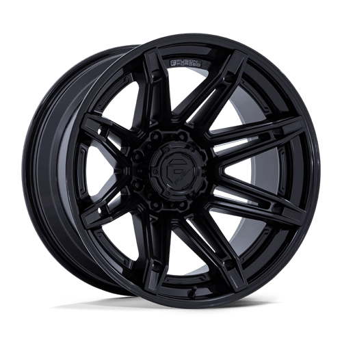 22x12 Fuel FC401 Brawl Matte Black W/ Gloss Black Lip FORGED Wheel 6x135 (-44mm)