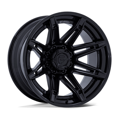 22x12 Fuel FC401 Brawl Matte Black W/ Gloss Black Lip FORGED Wheel 6x135 (-44mm)